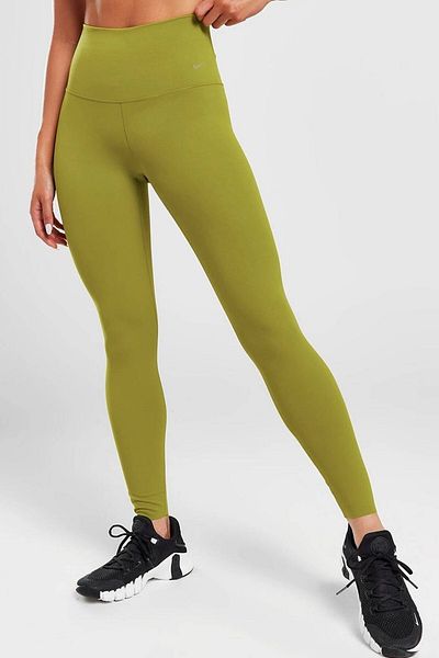 Nike Dri Fit Zenvy Gentle Support High Waisted 7/8 Leggings Women's High Waist Inner Pocket Sports Leggings Yosu