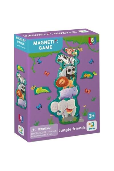 Dodo Magnetic Educational Game Jungle Friends