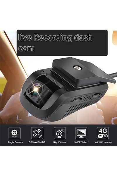 Generic GoDrive DVR Camera, 1080p Full HD, Dual Lens, Driving Video Recorder Dash Cam 4G, WiFi, GPS