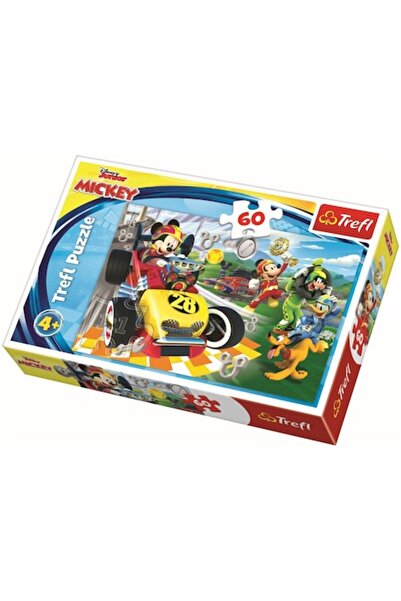 Trefl Puzzle Trefl, Disney Mickey Mouse, Preteky s kamarátmi, 60 dielikov