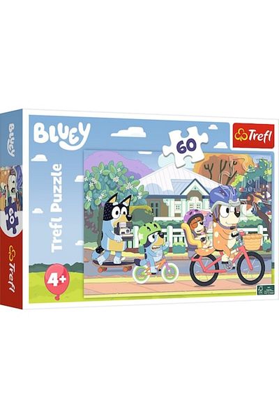 Trefl Puzzle - Bluey, Wonderful Bluey, 60 Pieces