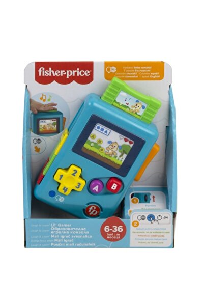 FISHER PRICE Jucărie interactivă Fisher Price - Consolă de jocuri, Limba Română