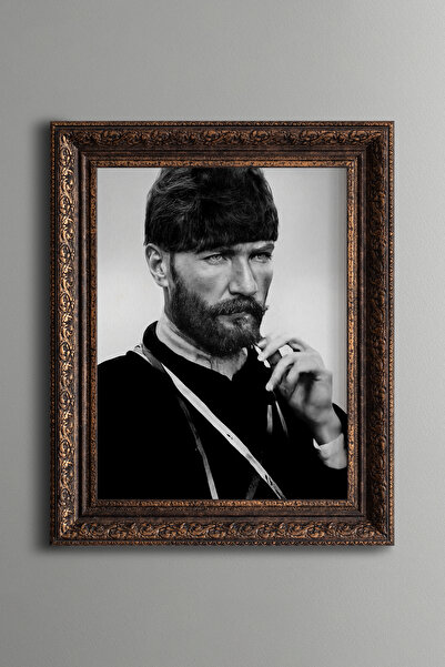 epiqart Atatürk - Cadru cu model vintage