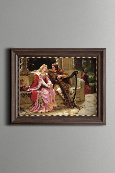 epiqart Краят на песента - рамка с ретро мотиви