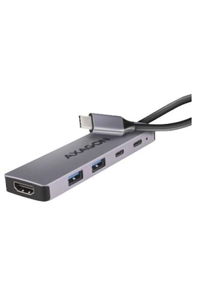 Axagon Hub USB HMC-5H, HDMI, 3x USB-A, USB-C, PD 100W
