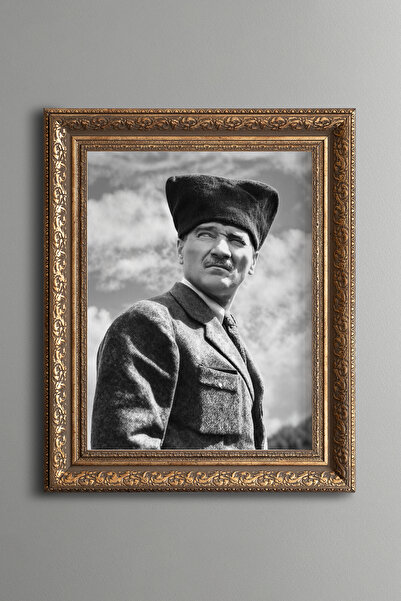 epiqart Atatürk - Cadru cu model vintage