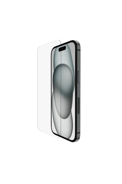 Belkin Screen Protector, Belkin, Glass, for iPhone 15 / 14 Pro