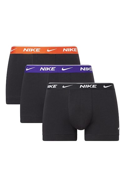 Nike , Boxer Set with Logo Waistband - 3 Pieces, Black, Size S