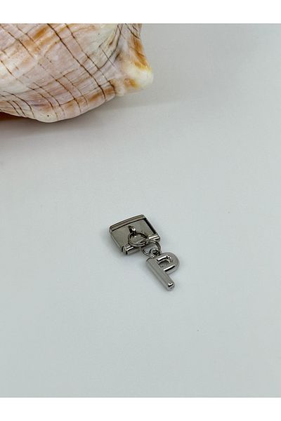 ilvesa shop Italian Bracelet P Letter Dangle Charm
