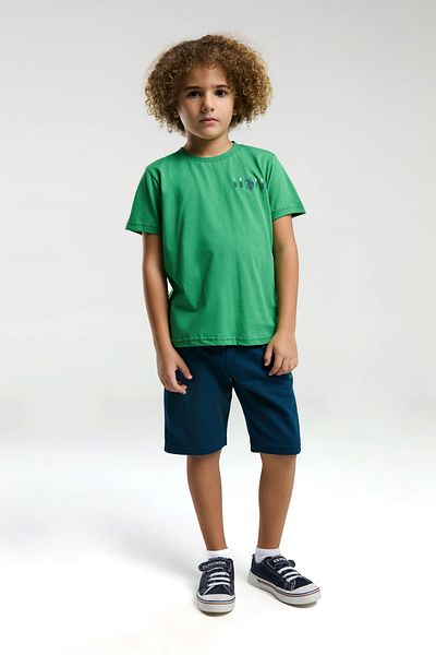 U.S. Polo Assn. U.S. Polo Assn. Green Boy's Shorts Suit