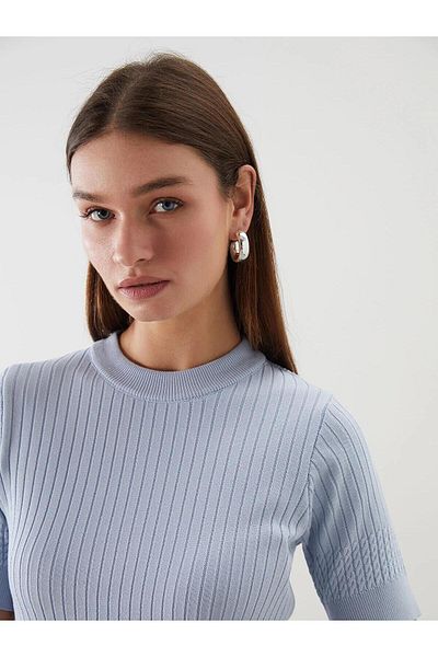 LC Waikiki Pulover LCW Modest Crewneck pentru femei (W5)