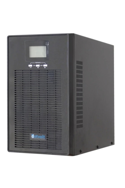 Genel Markalar MN 3 Kva lcd ekran 1/1 Online Ups 3 Kva / 2700 W ( 6 adet 12 V...