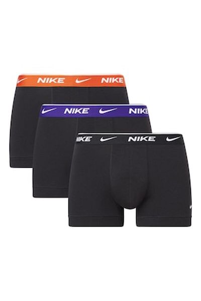Nike , Boxer Set with Logo Waistband - 3 Pieces, Black, Size S
