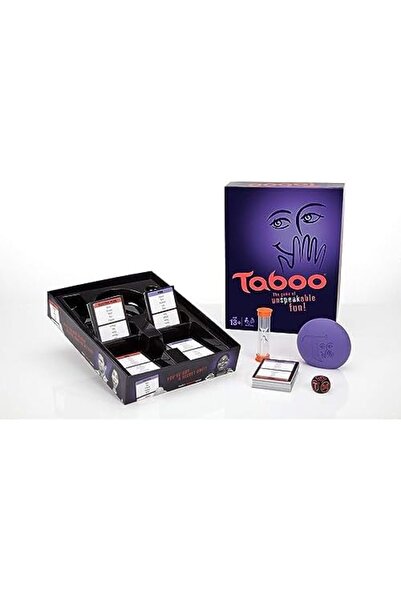 Hasbro Gaming - Taboo Board Game, Guessing Board Game for Families and Kids Ages 13+, Party Games fo