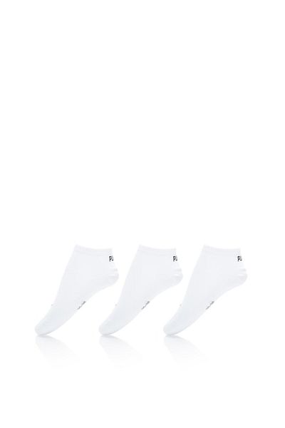 Puma , Set of short unisex socks - 3 pairs, White, 35-38
