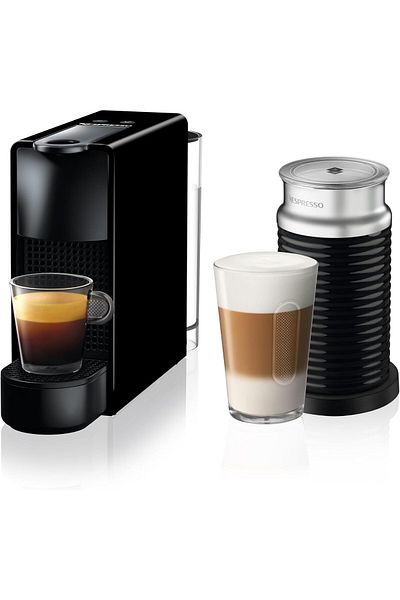 Nespresso ماكينة صنع قهوة إسينزا ميني إسبريسو C30 من نسبرسو، لون أسود، سعة 0.6 لتر، ضغط 19 بار