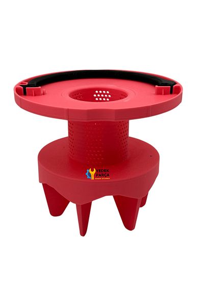 Ozba Ticaret Rowenta Compatible Ro 7283 X-Trem Power Cyclonic Vacuum Cleaner Dust Container Separator Red