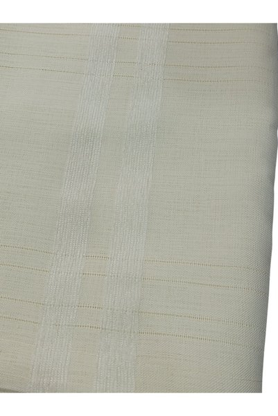 ZeynoÇeyiz Față de masă originală din in, fără încurcături, rezistentă la pete, 160x220cm crem deschis