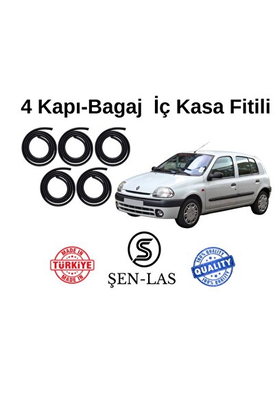 Şen-las Kauçuk Market Renault Clio 2 Şen-Las 4 Kapı + Bagaj Fitili ŞL0811