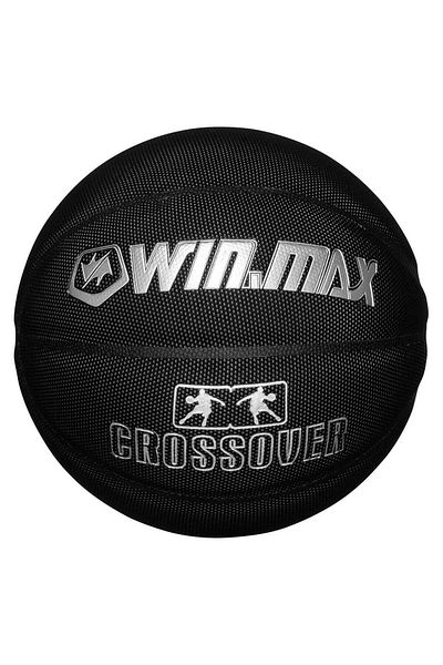 Winmax Practice Basketball - Black, Size 7, Official Regulation Basketball For Adults And Youth