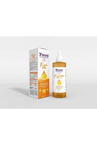 7DAYS 7 Days Kediler Ve Köpekler İçin Balık Yağı 200 ML Fish Oil
