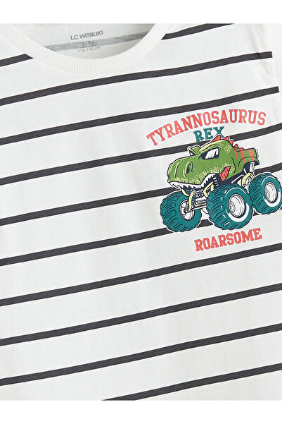 LC Waikiki New Season Striped Boys' Tank Top and Shorts 2-Piece Set