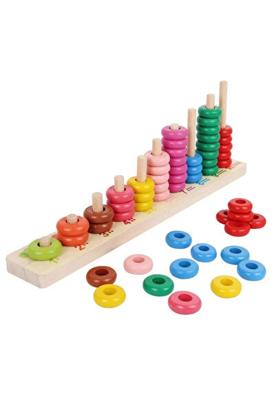 sallma Colorful wooden abacus, Learning to count