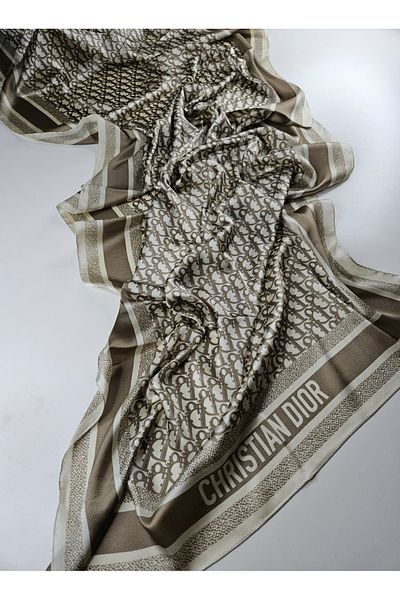 Webinay Home Εισαγόμενο μεταξωτό σάλι Voile Scrafs Hijab Dior Silk Voile Shawl