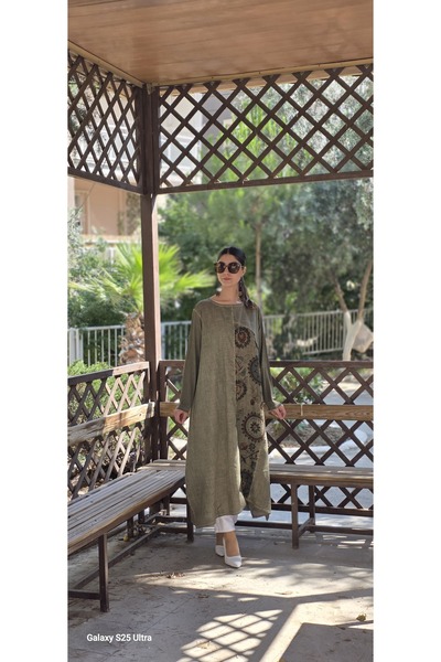 Henna Elisa keten etnik salaş tunik