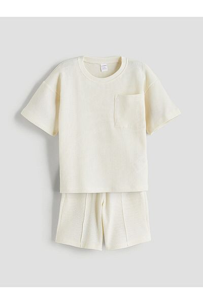 LC Waikiki Basic Boy's T-Shirt and Shorts 2-Pack