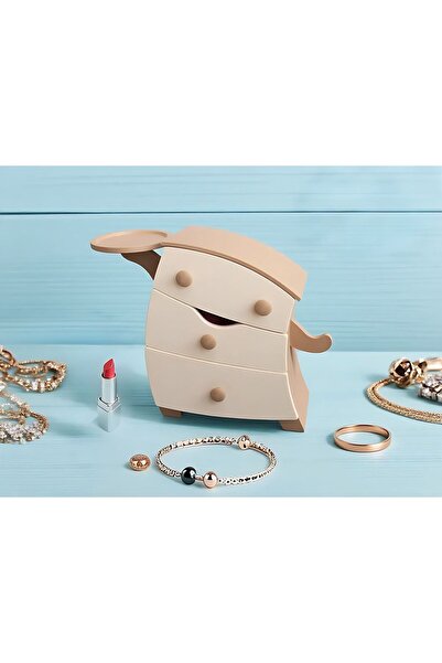 BaBaWoSs Cutie de bijuterii Cutie de depozitare pentru dulap mic cu desene an...