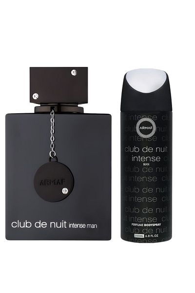 Armaf CLUB DE NUIT INTENSE MAN, set apa de parfum EDT 105 ml + deodorant body spray 200 ml