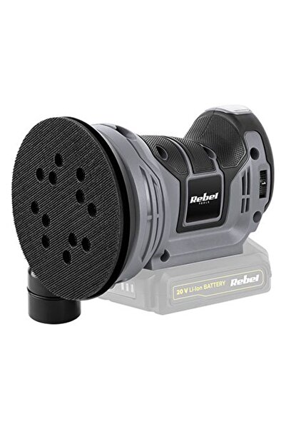 Rebel Șlefuitor orbital 20v, fără baterie, Rebel, livrat fără baterie
