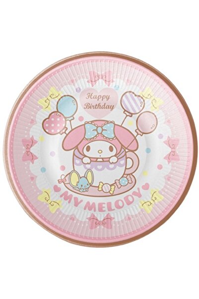 Parti Dükkanım My Melody 8-Piece Cardboard Plate