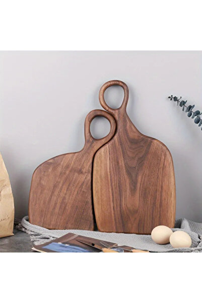 Denla مجموعة ألواح التقطيع الفاخرة من خشب إيروكو مكونة من قطعتين