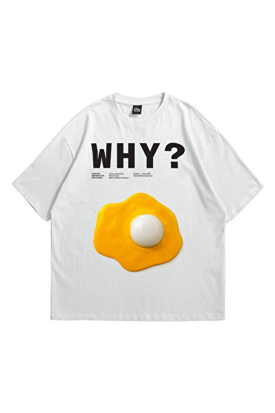 Premium Baskılı Egg Oversize T-shirt