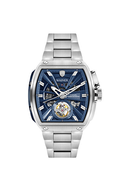 Wainer WA.25150-D Gümüş Çelik Erkek Kol Saati