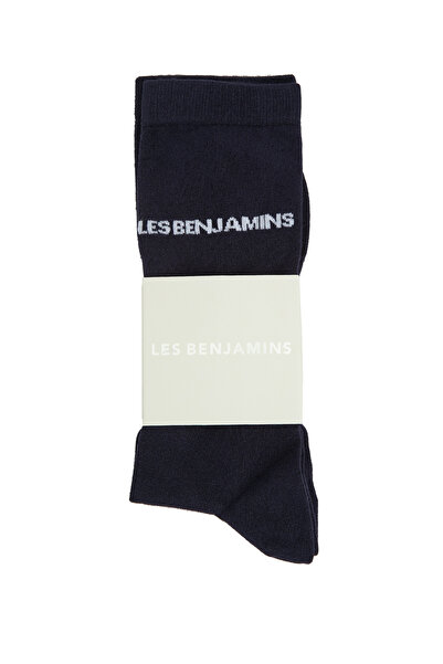LES BENJAMINS Lacivert Erkek Bambu Çorap