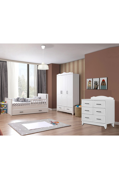 miracool Ottoman Large Bebek Ve Çocuk Odası / Ücretsiz Kurulum & Montaj