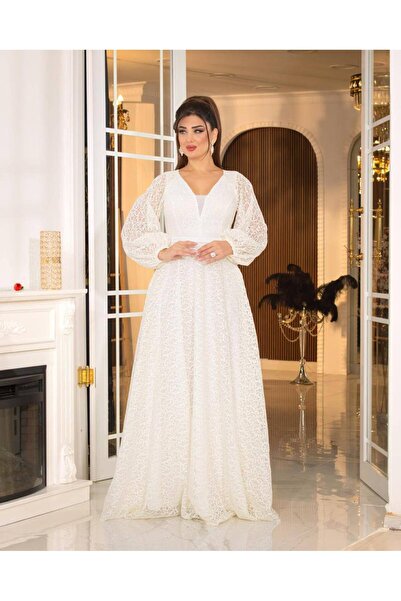 COCONALY فستان سهرة دانتيل بحزام ستان " تركي "