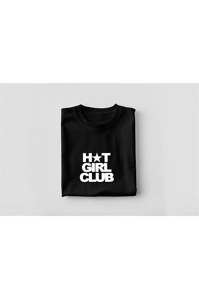 YEACHY Woman Hot Girl Club Printed T-Shirt