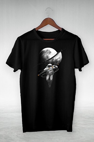 donamod Ανδρικό μπλουζάκι με μαύρο σχέδιο