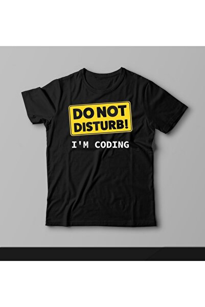 donamod Tricou Nu deranjați, sunt programator
