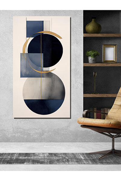 ESLEM GEOMETRİK DESEN SOFT KANVAS TABLO