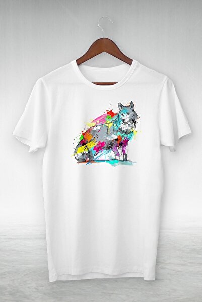 donamod Tricou cu design alb Gsc-518