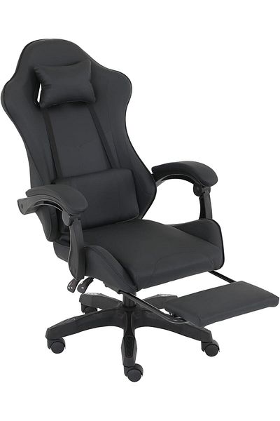 SPEARPC SGCE001 Gaming Chair with Footrest