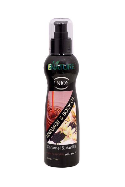 Enjoy Caramel & Vanilla Massage Oil 175ml