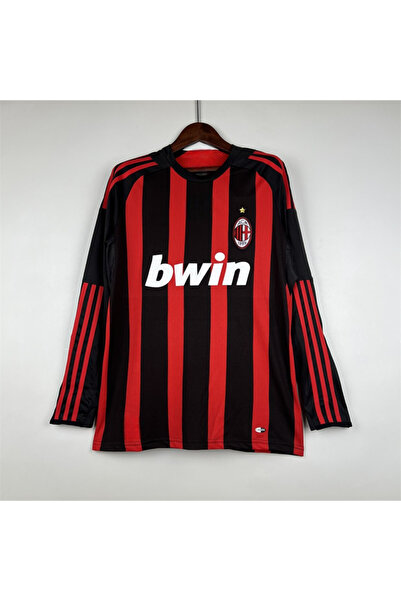 SPECİAL ARENA MILAN 2006/07 ŞAMPİYONLAR LİGİ SEEDORF #10 UZUN KOL KIRMIZI YETİŞKİN FORMASI