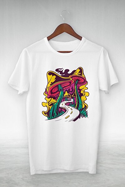 donamod Tricou cu design alb Gsc-167