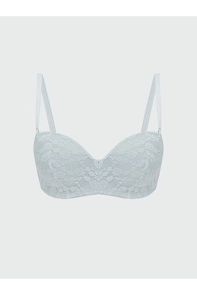 LC Waikiki LCW DREAM Sutien fără bretele cu sârmă albastră, fără căptușeală